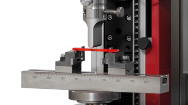 ZwickRoell flexure test kit for the 3-point bend test to ISO 178